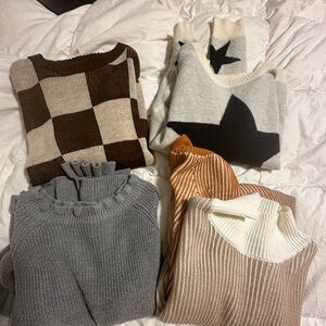 Women’s fall sweaters! Super cute